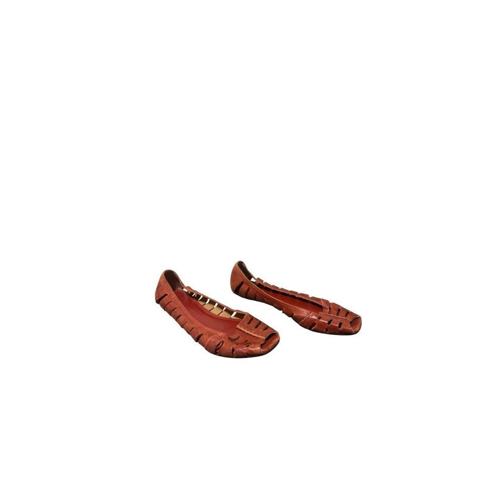 FRYE Leather Slip On Cut Out Ballet Slip On Flats Women's 8.5 US